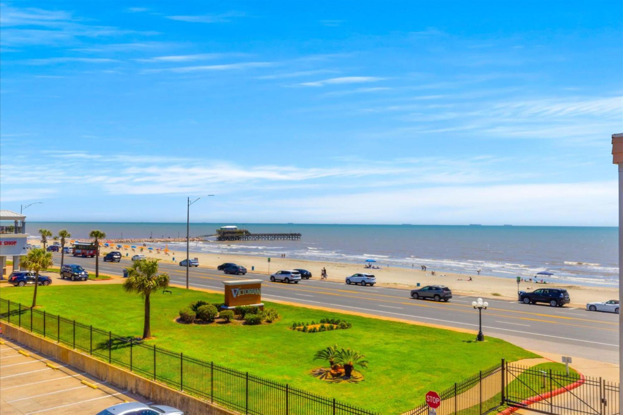 Charming Waterfront Condo Galveston Eksteriør bilde