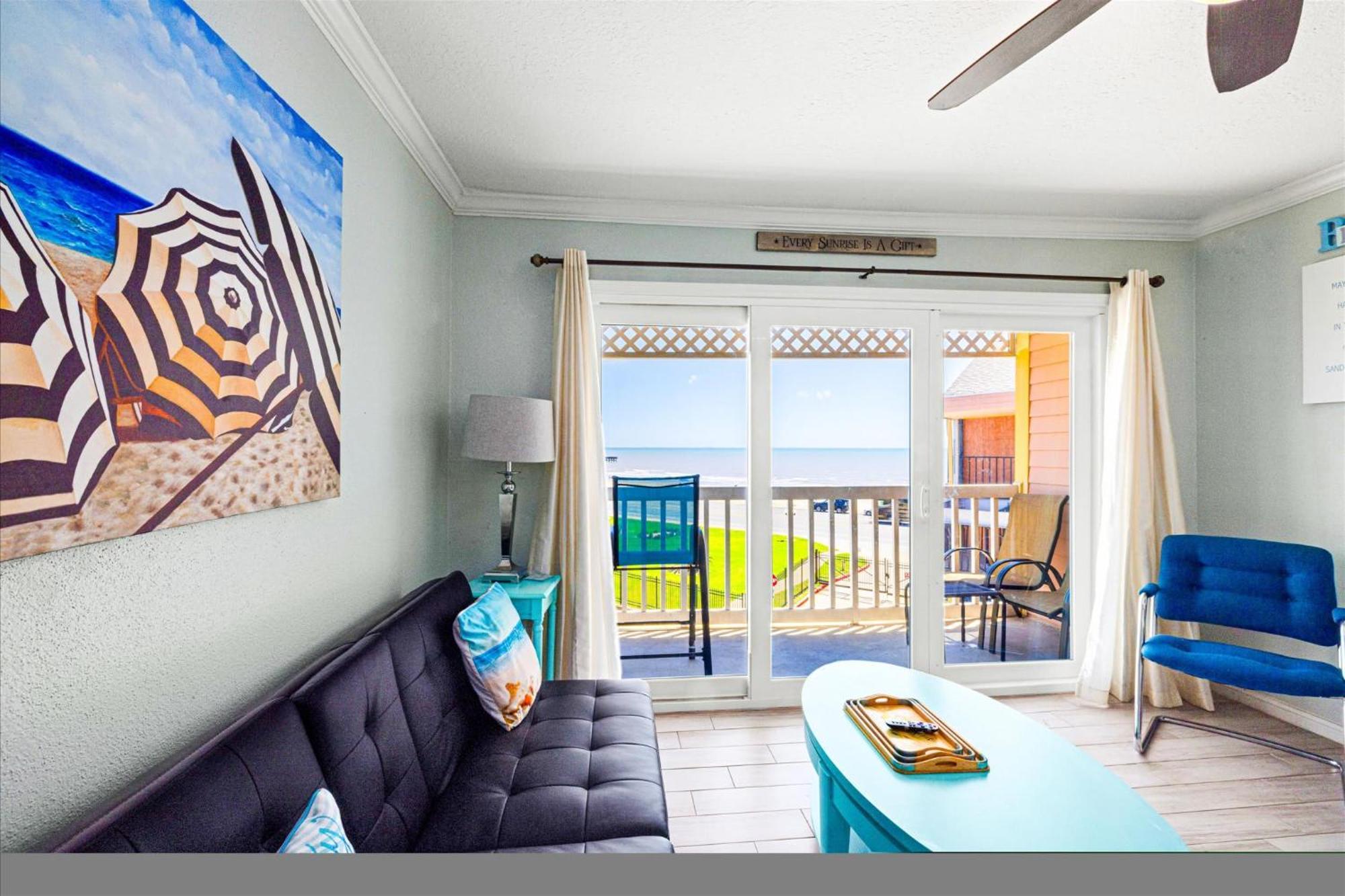 Charming Waterfront Condo Galveston Eksteriør bilde